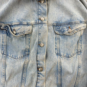 J- HOM Tupac All Eyez On Me Reworked Denim Jacket - XL