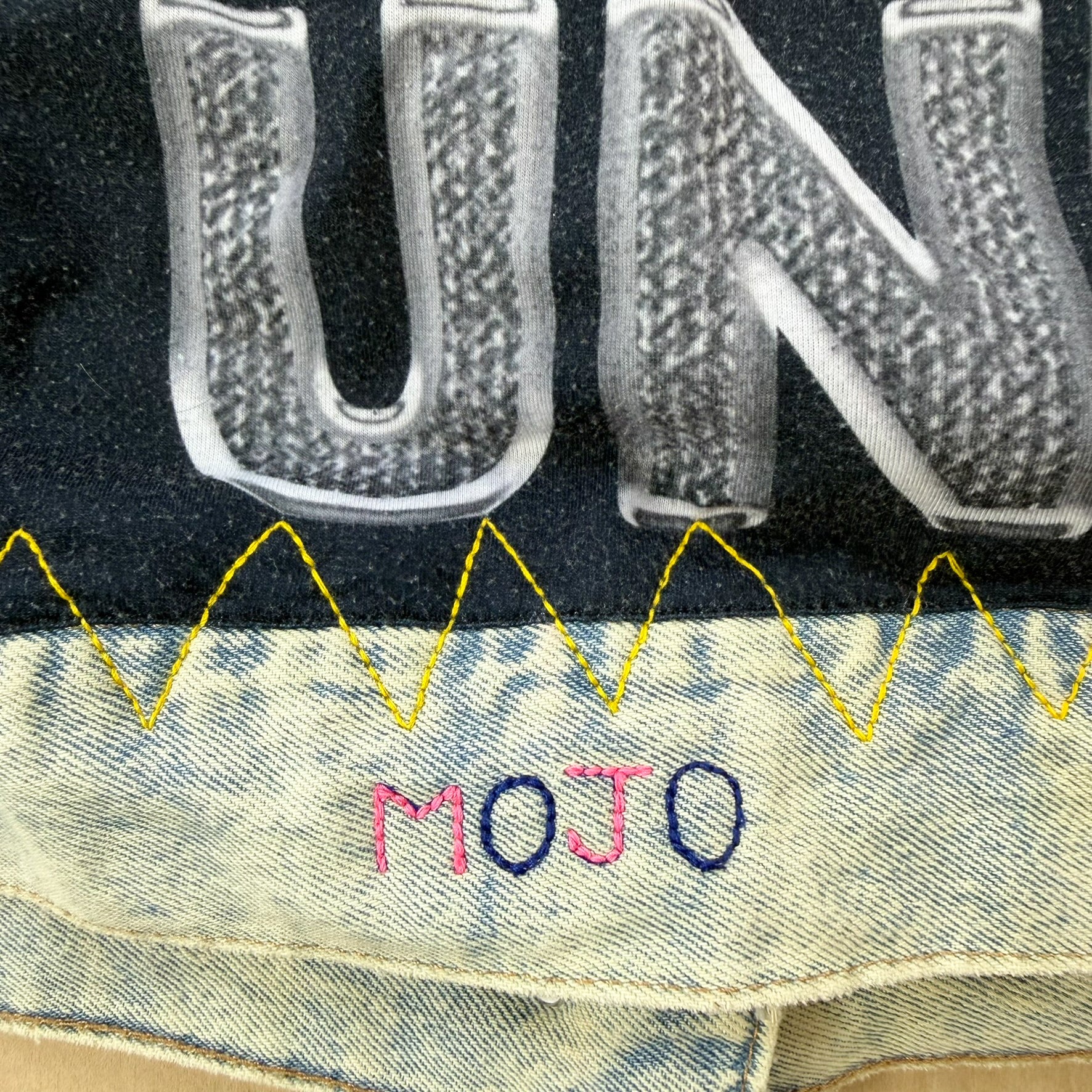 J- HOM G-Unit 50 Cents Reworked Denim Jacket - M