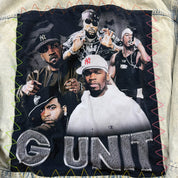 J- HOM G-Unit 50 Cents Reworked Denim Jacket - M