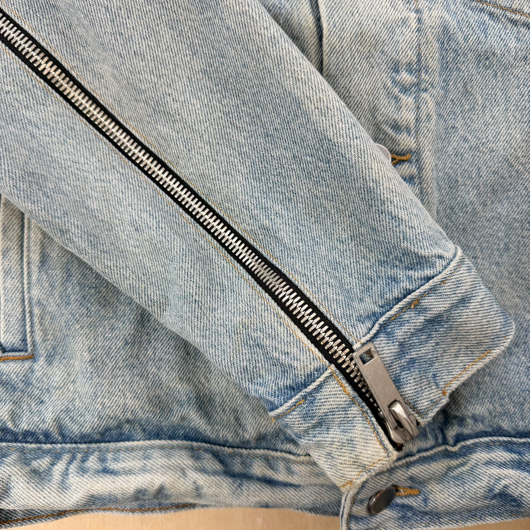 J- HOM Metallica The Four Horsemen Reworked Denim Jacket - S