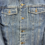 J- HOM Rolling Stones Blanket Lined Reworked Denim Jacket - 40/M