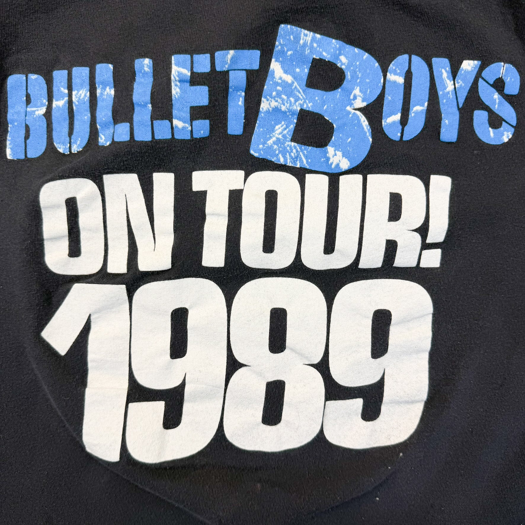 F- Vintage '89 Bullet Boys Picture Tour Made In USA Single Stitch Tee - XL