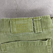 Load image into Gallery viewer, D- Vintage Marithé Francois Girbaud Green Denim Carpenter Jorts
