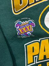 Load image into Gallery viewer, D- Vintage 1997 Green Bay Packers NFL Super Bowl31 Champs Crewneck
