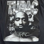 F- Vintage Tupac Text & Picture Billboard Pro Tag Tee
