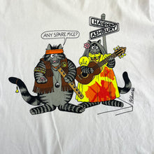 Load image into Gallery viewer, F- Vintage Hippie &amp; Business Cats Funny Single Stitch Tee
