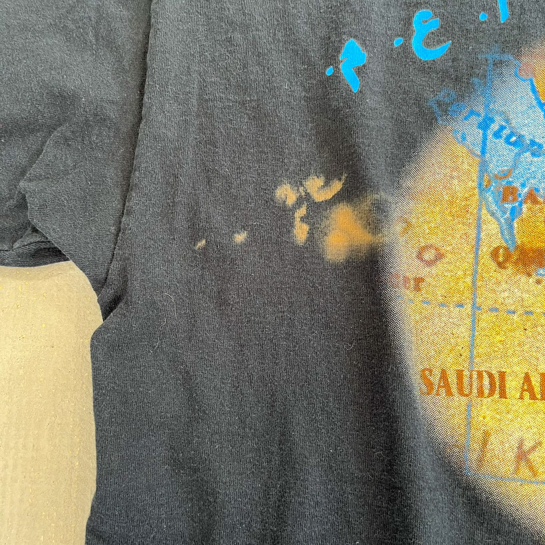 F- Vintage '96 Harley Davidson Call Of The Wild United Arab Emirate Single Stitch Tee