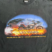 F- Vintage '08 Harley Davidson Las Vegas Graphic Tee