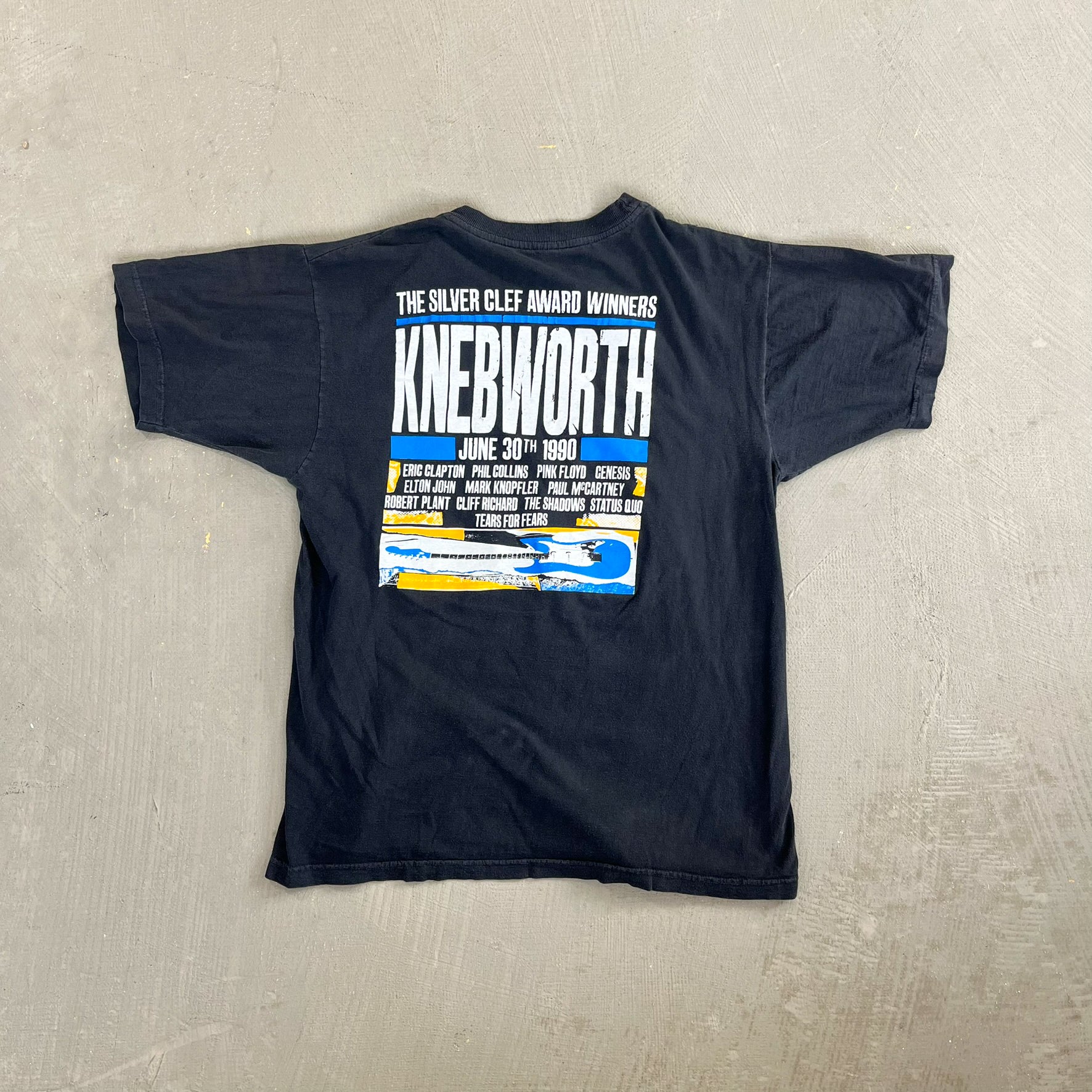 F- Vintage '90 Silver Clef Award Winners UK Graphic Tee