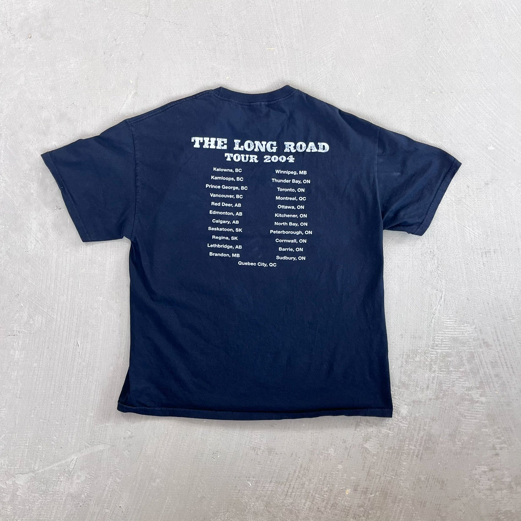 F- Vintage '04 Nickelback The Long Road Tour Picture Tee