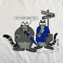 Load image into Gallery viewer, F- Vintage Hippie &amp; Business Cats Funny Single Stitch Tee
