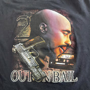 F- Vintage Tupac Out On Bail Billboard Pro Tag Tee
