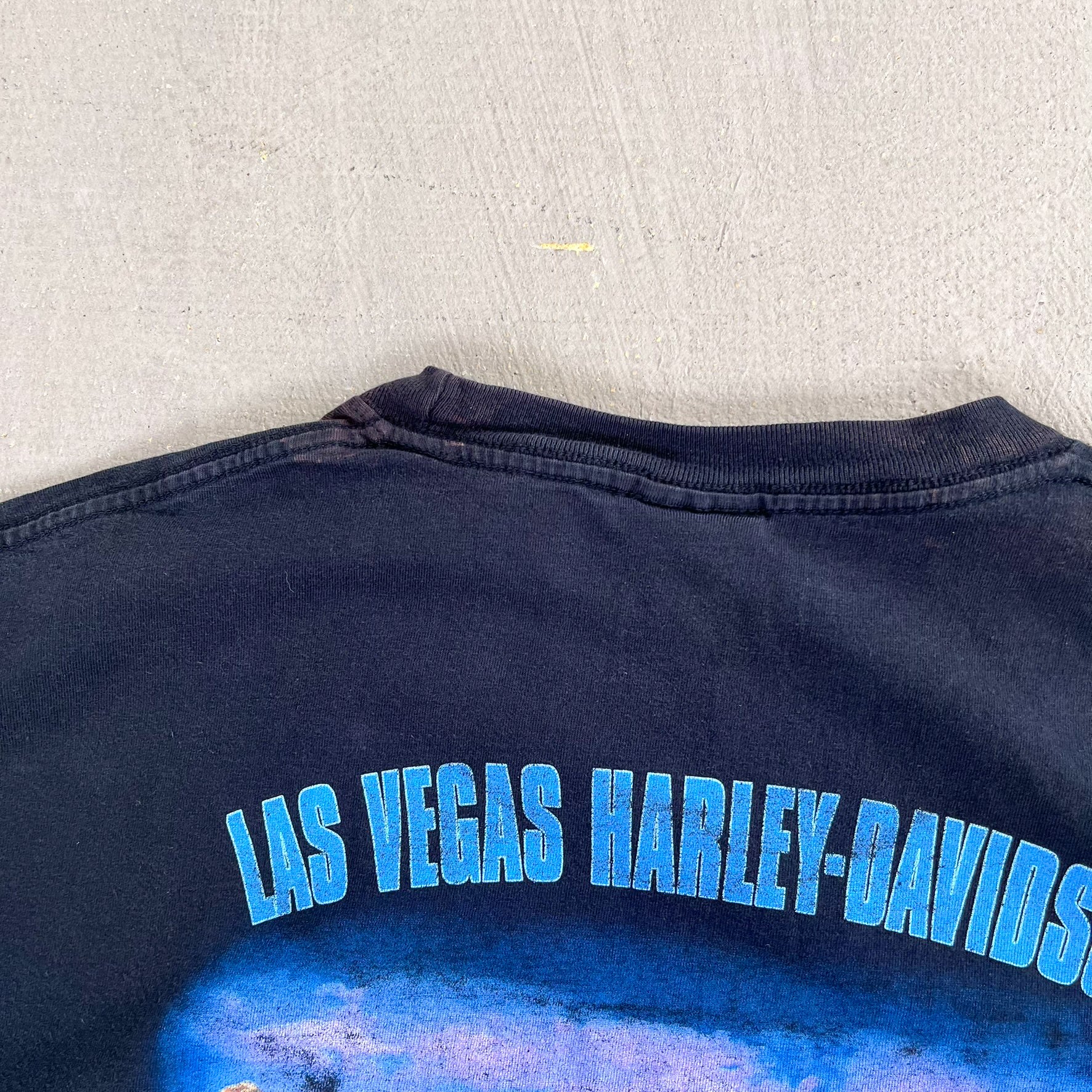 F- Vintage '08 Harley Davidson Las Vegas Graphic Tee