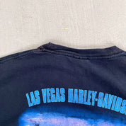 F- Vintage '08 Harley Davidson Las Vegas Graphic Tee
