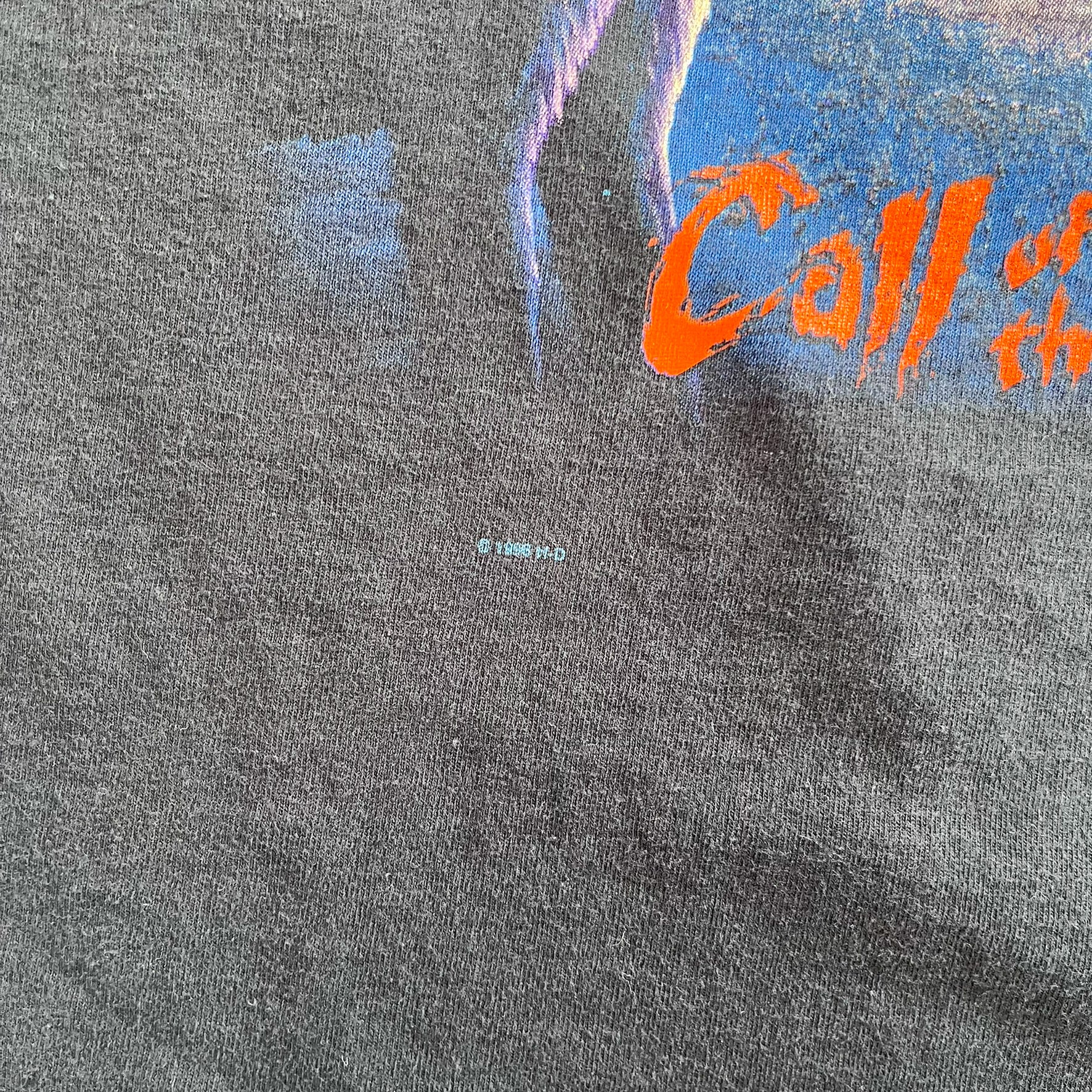 F- Vintage '96 Harley Davidson Call Of The Wild United Arab Emirate Single Stitch Tee