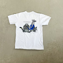 Load image into Gallery viewer, F- Vintage Hippie &amp; Business Cats Funny Single Stitch Tee
