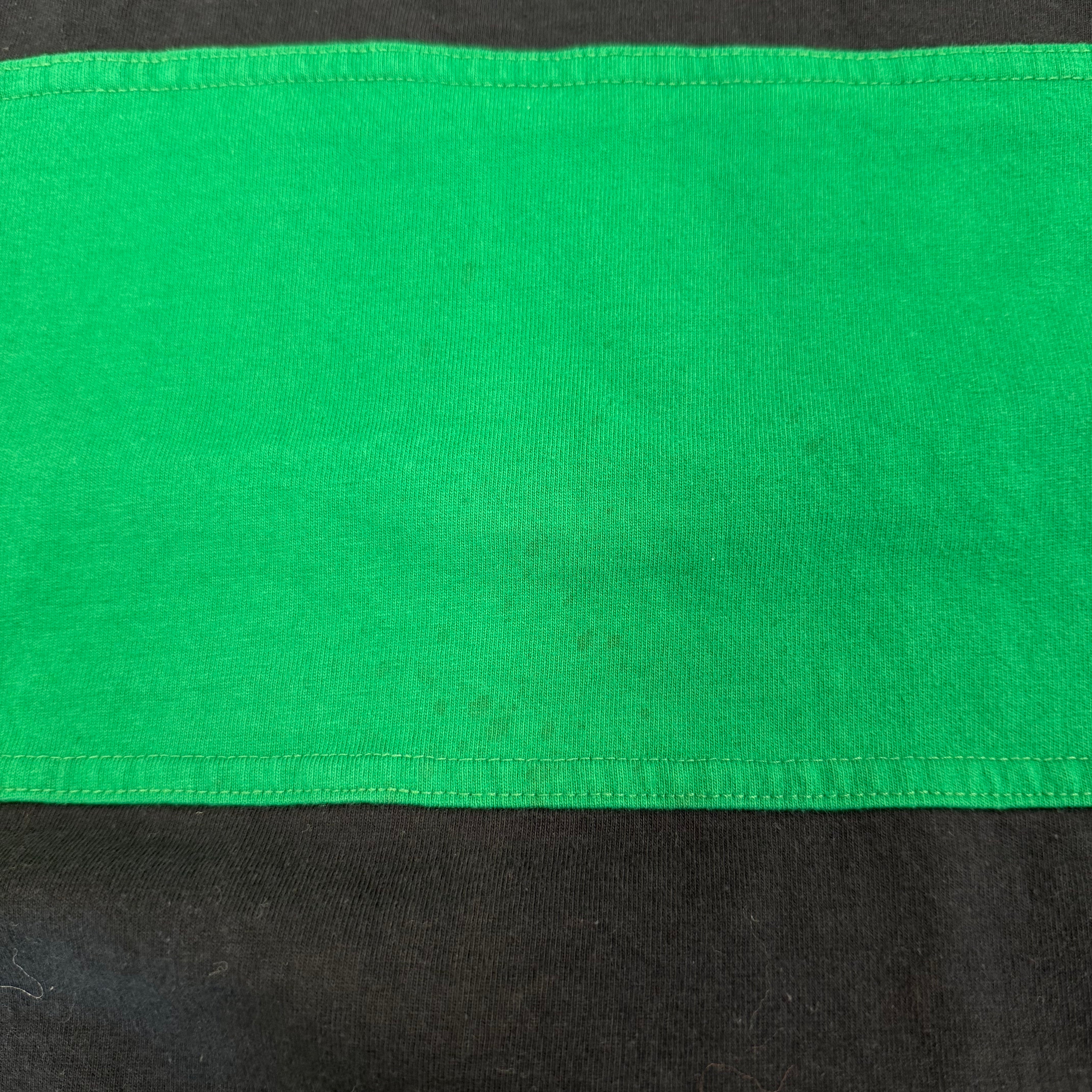 Live For Rugby Ireland Embroidered Crest Stripped Long Sleeve Rugby Shirt - 2XL