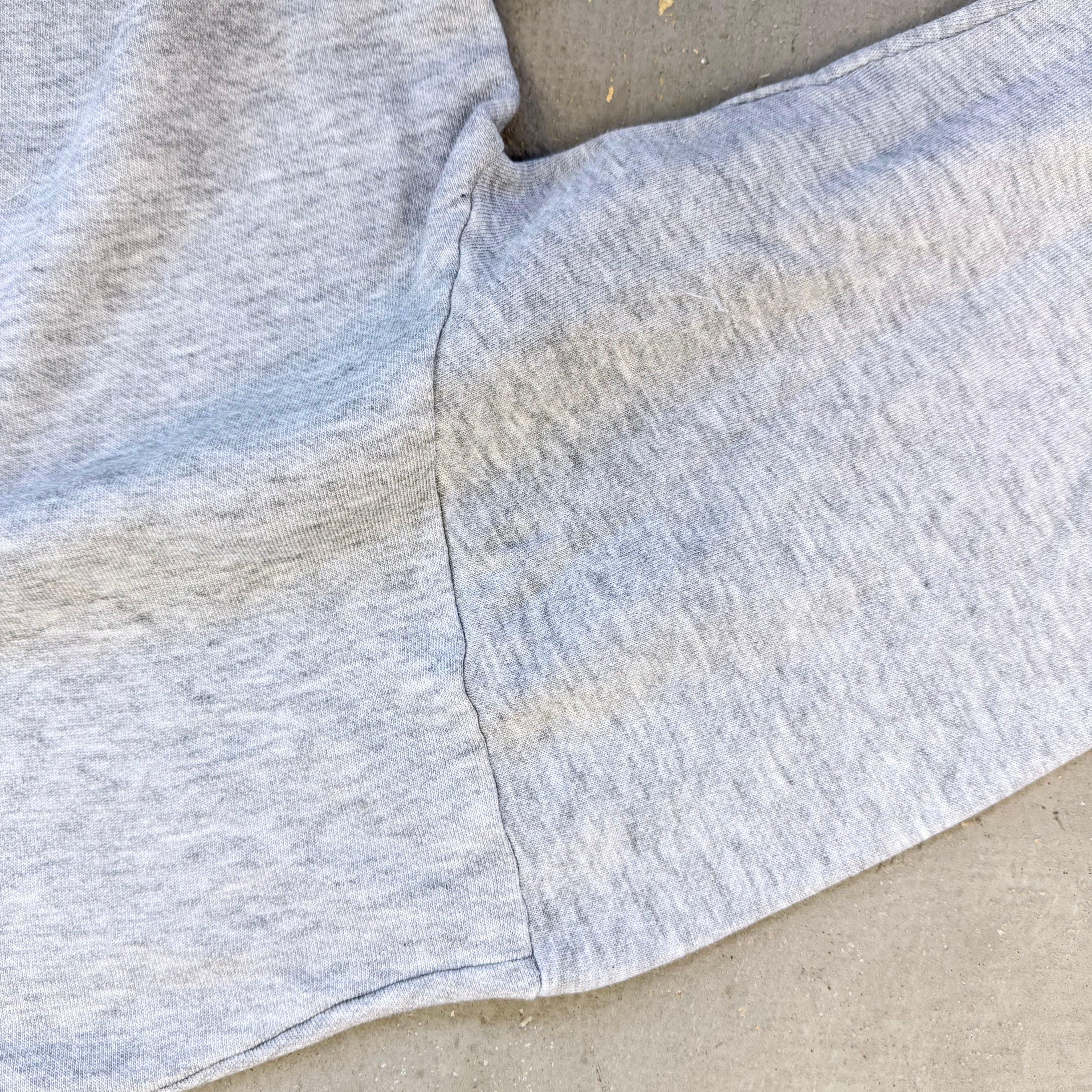 F- Vintage Champion John Hopkins Text Made In USA Crewneck