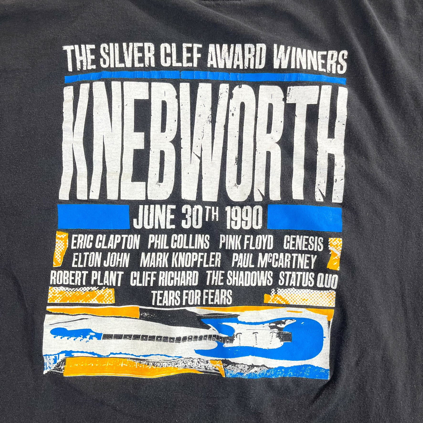 F- Vintage '90 Silver Clef Award Winners UK Graphic Tee