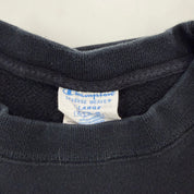 F- Vintage Champion Reverse Weave Embroidered Text Crewneck
