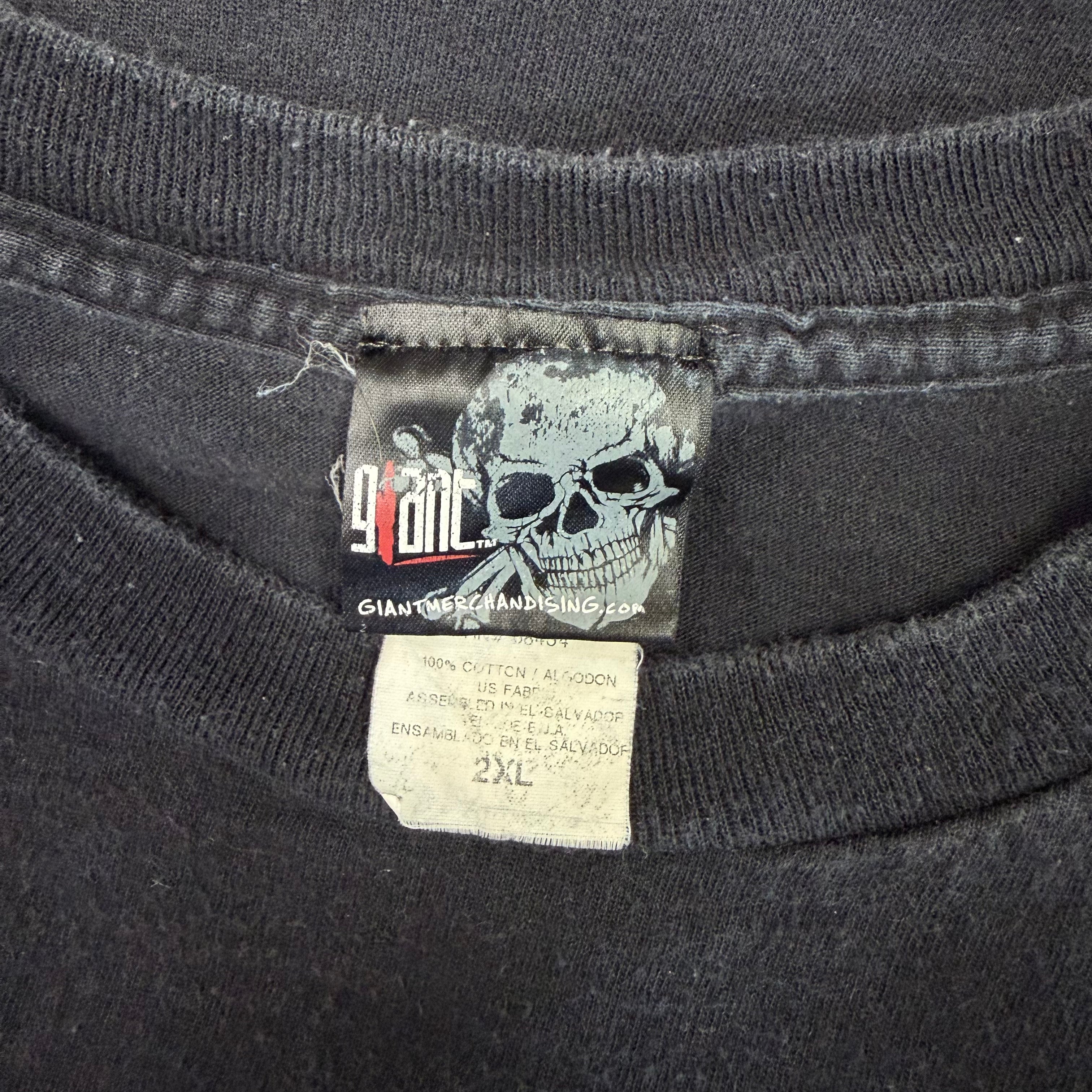 J- Vintage '96 Rage Against The Machine Evil Empire Album Cover Graphic Giant Tag Tee - 2XL