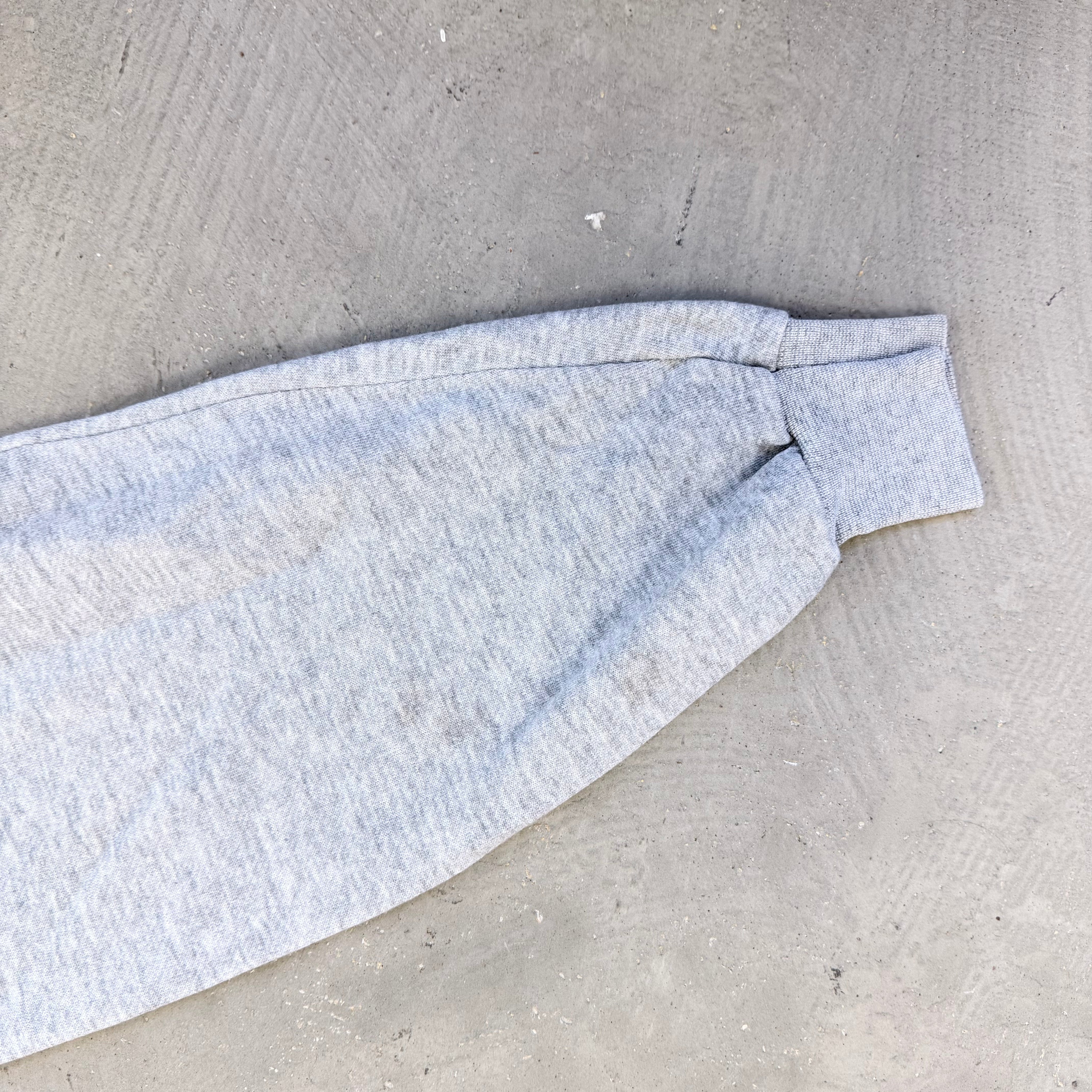 F- Vintage Champion John Hopkins Text Made In USA Crewneck