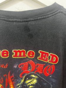 Z - Vintage 2003 Iron Maiden/Dio/Motorhead Give Me Ed Tour Tee