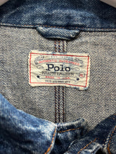 Load image into Gallery viewer, Z- Vintage Polo Ralph Lauren Made In USA Denim Jacket
