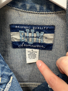 Z- Vintage B.U.M Equipment Patches Denim Jacket