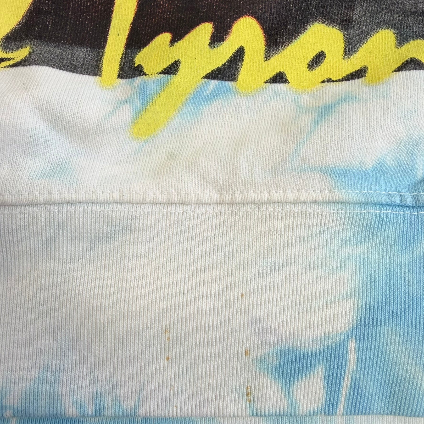 J- Vintage Erykah Badu Call Tyrone Acid Wash Hoodie - L