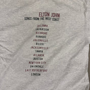J- Vintage '01 Elton John Picture Songs From The West Coast Tee - L