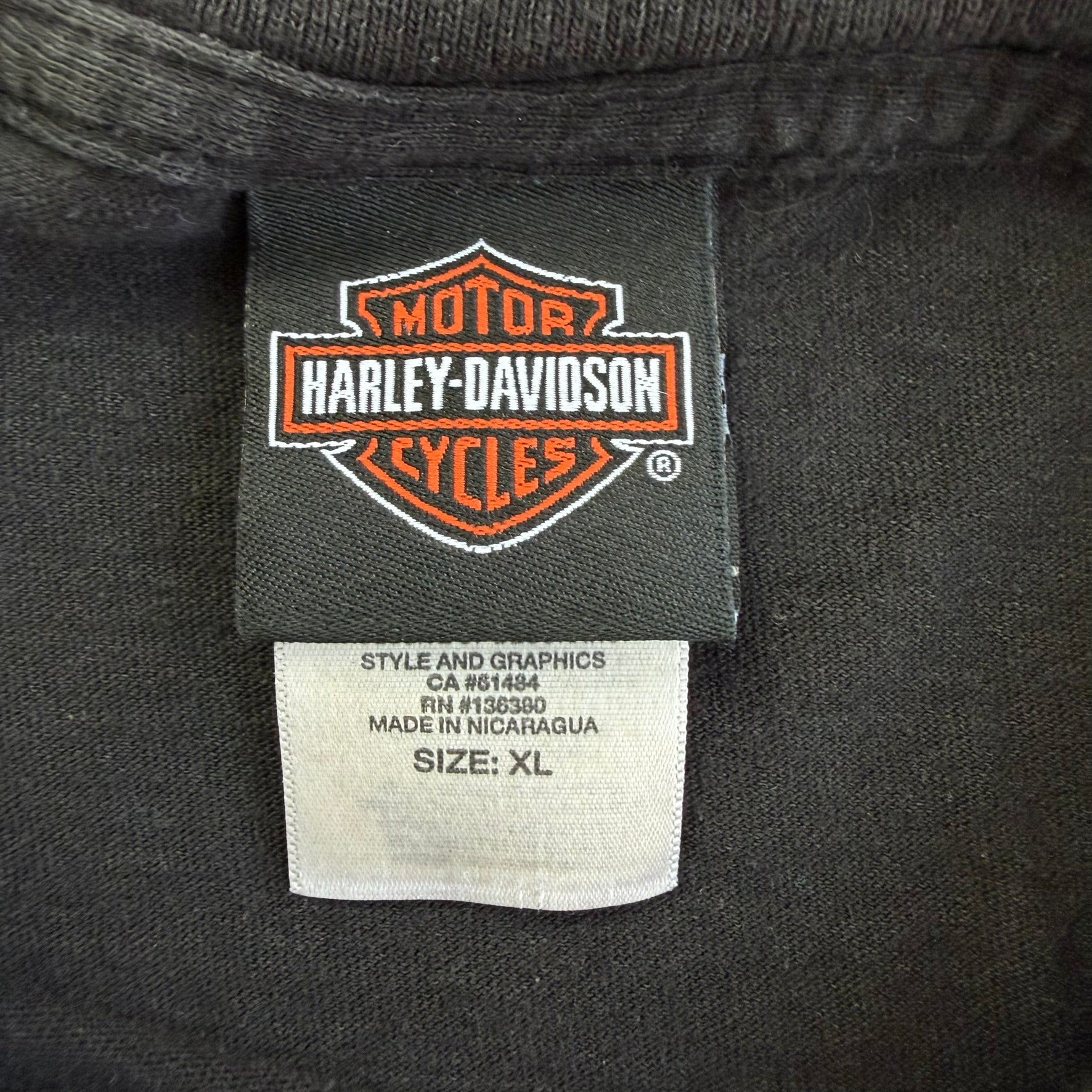 J- '18 Harley Davidson Missoula Montana Graphic Tee - XL