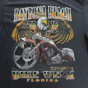 J- '15 Daytona Beach Bike Week Florida Graphic Tee - L