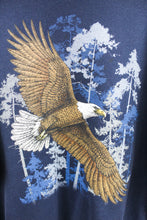 Load image into Gallery viewer, Vintage Flying Eagle In Forest Crewneck
