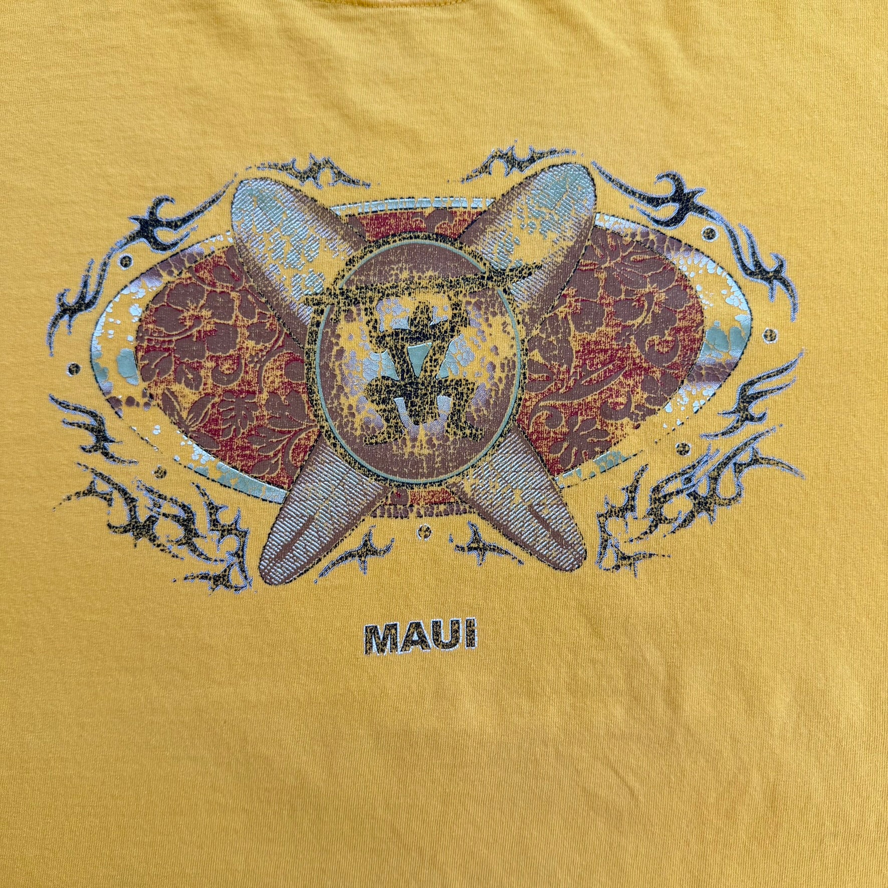 J- Vintage Maui & Sons Logo & Graphic Tee - L