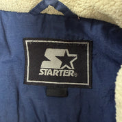 Vintage '00 NFL Super Bowl 34 Starter Fleece Lined Winter Jacket - XL