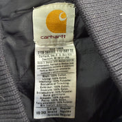 Vintage Carhartt Dark Brown Zip Up Workwear Vest - L
