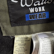 Vintage Walls Workwear Olive Green Hooded Workwear Jacket - 2XL