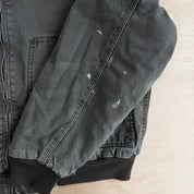 Vintage Walls Workwear Olive Green Hooded Workwear Jacket - L