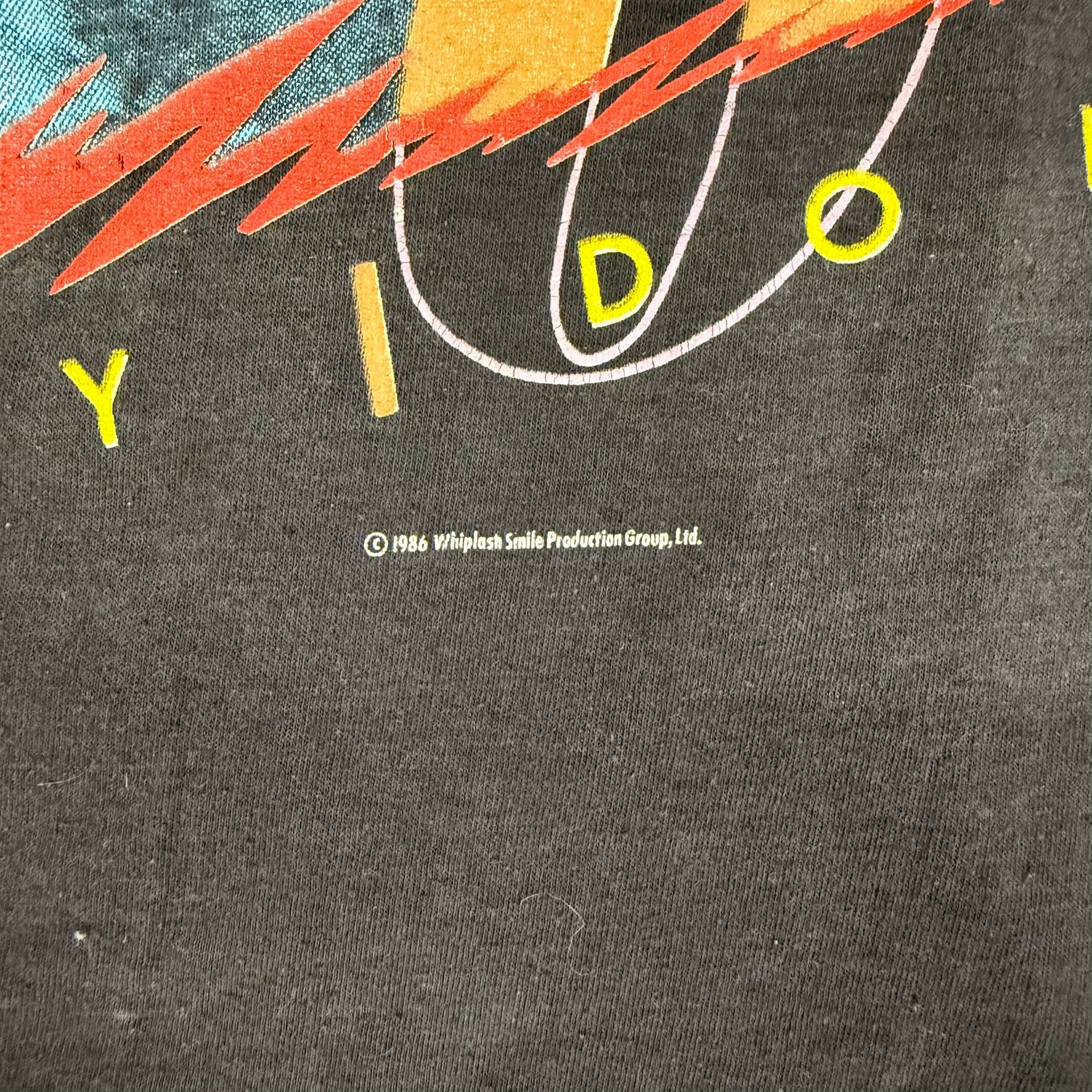 J- Vintage '86 Billy Idol Picture Tour Single Stitch Tee - L