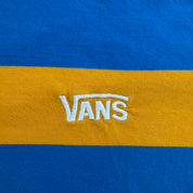 J- Vans Embroidered Logo Striped Tee - L