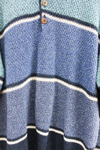 Load image into Gallery viewer, Vintage Man&#39;s Buttons Polo Knit Sweater
