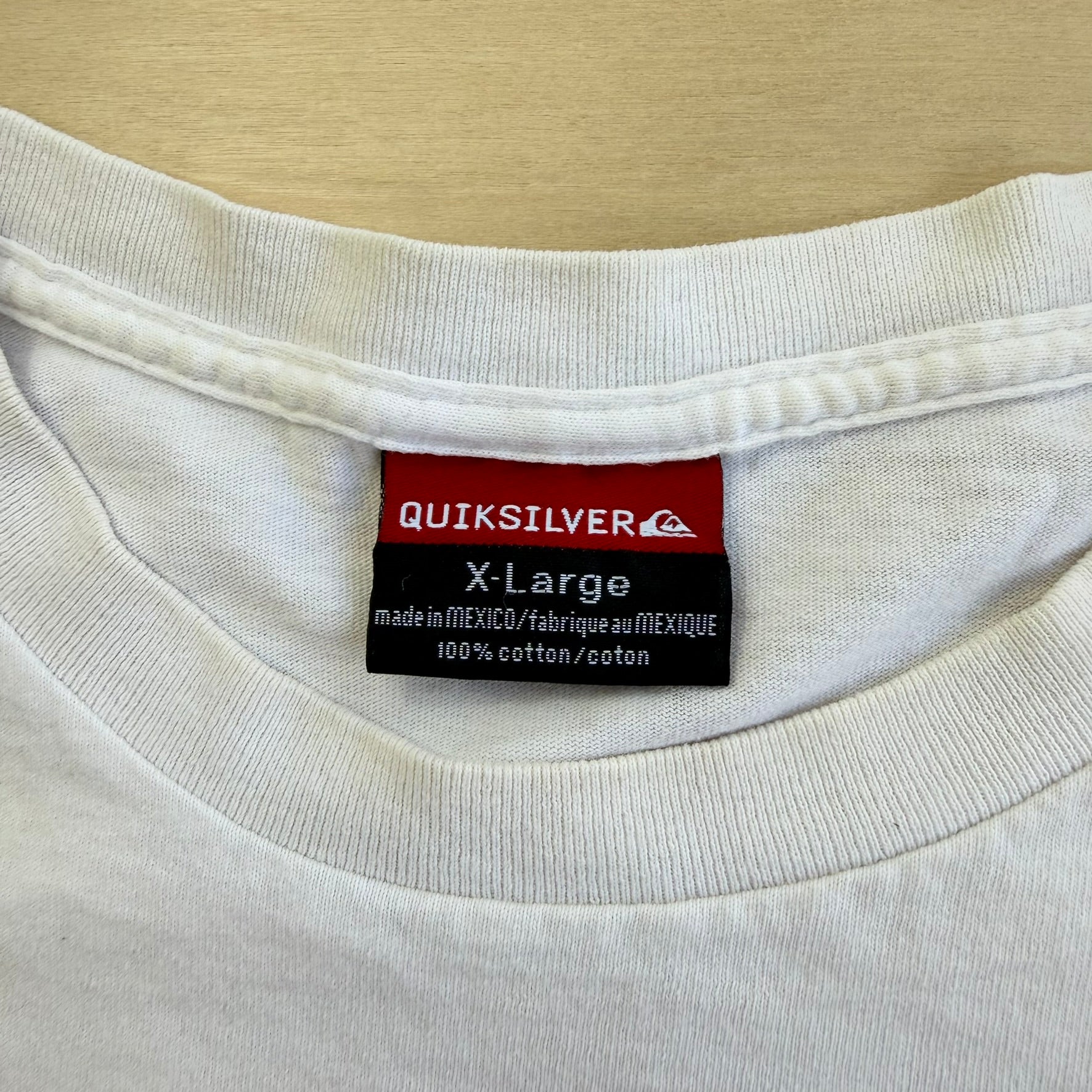J- Vintage Quicksilver Boarding Company Graphic Long Sleeve Tee - XL