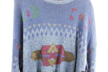 Load image into Gallery viewer, Vintage Urban Works Flowers &amp; Pattern Knit Sweater
