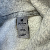 J- Vintage Hurley Trademark Logo & Graphic Hoodie - L