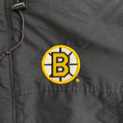 Vintage 90s Boston Bruins NHL Starter Zip Up Winter Jacket - L
