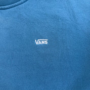 J- Vintage Vans Embroidered Logo Comfy Cush Sweats Crewneck - L