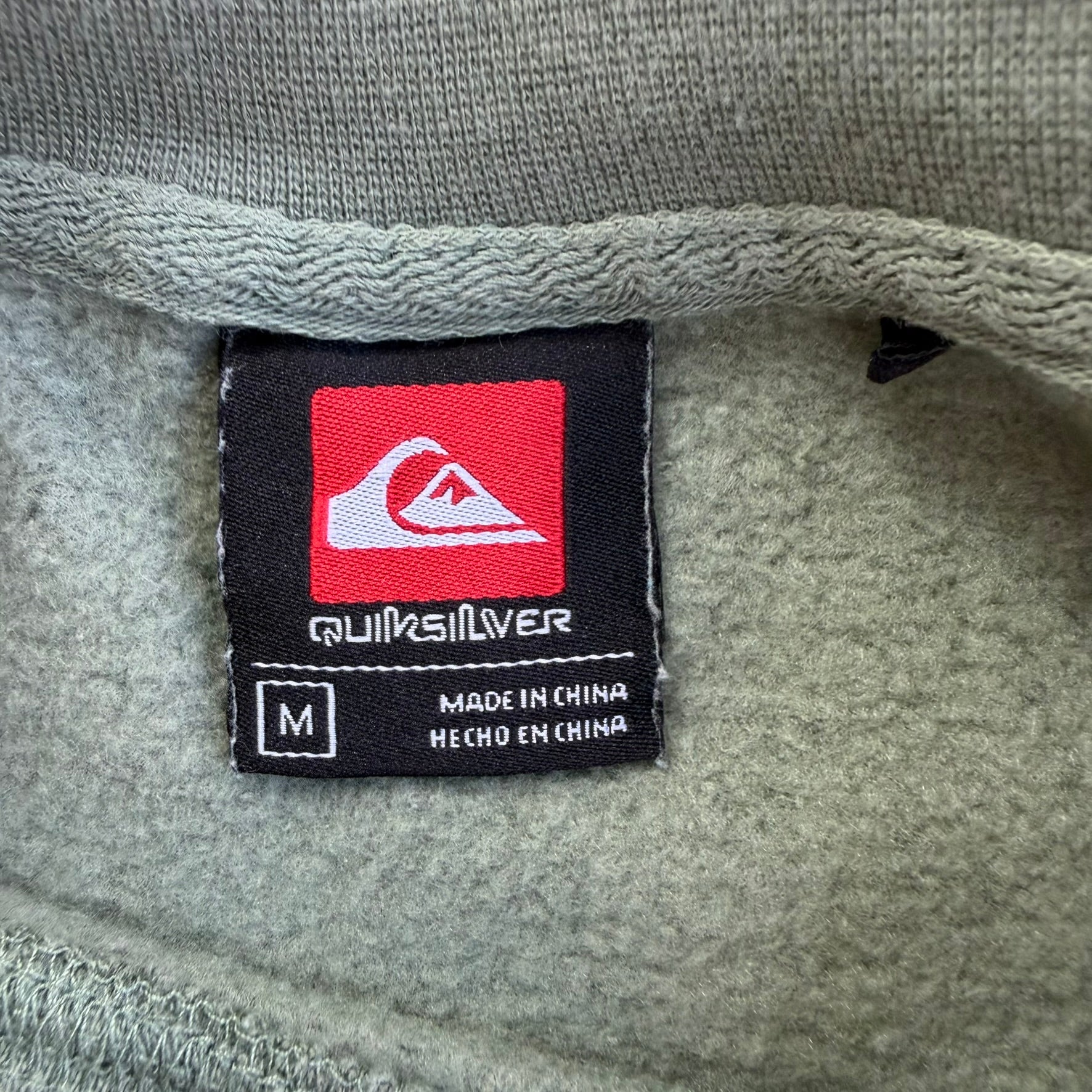 J- Vintage Quicksilver Logo Graphic Crewneck - M