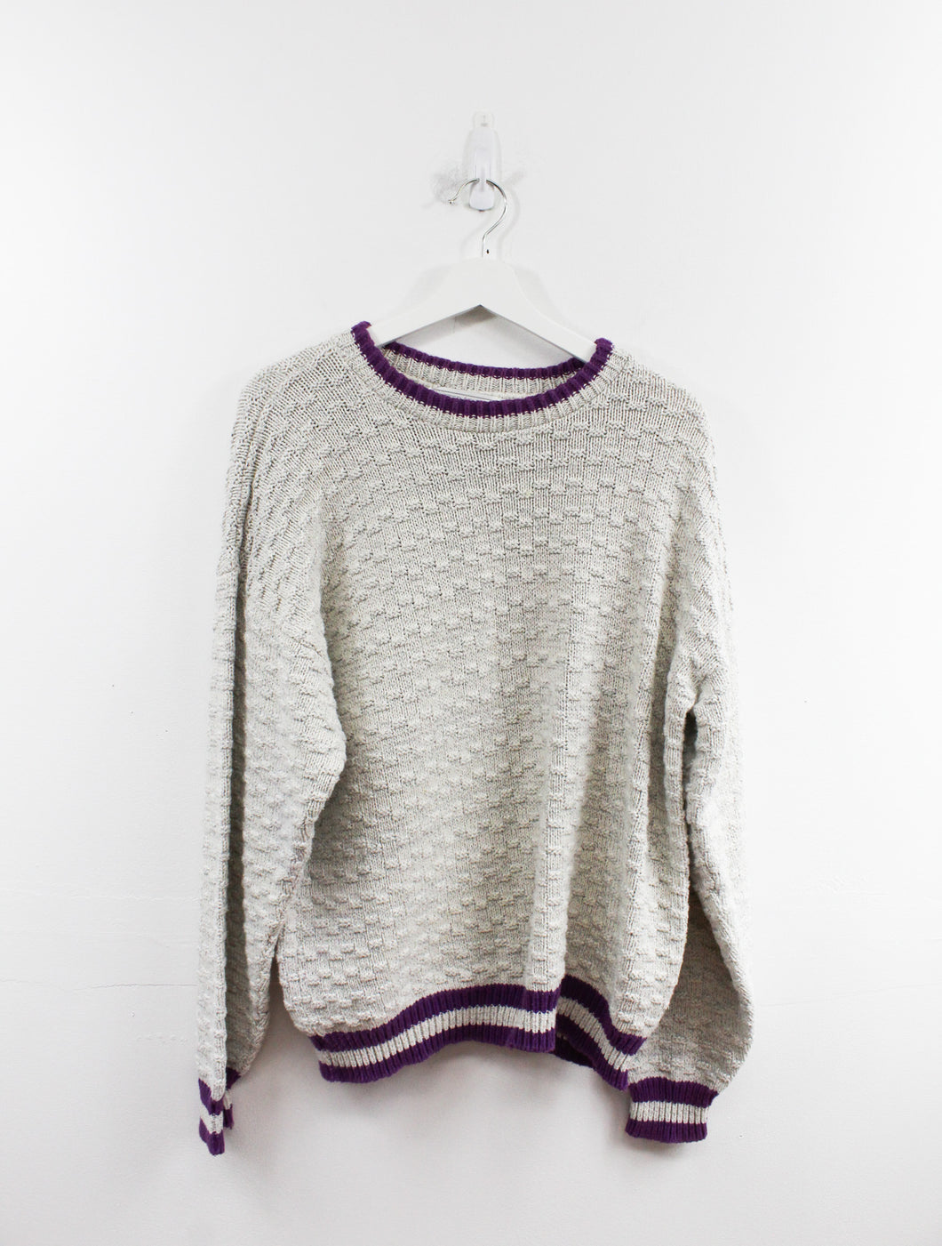 Vintage Blank Knit Sweater