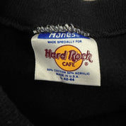 J- Vintage Hard Rock Cafe Orlando Graphic Made In USA Crewneck - L